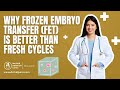 Why Frozen Embryo Transfer (FET) is Better Than Fresh Cycles #embryotransfer #ivftreatment #ivff