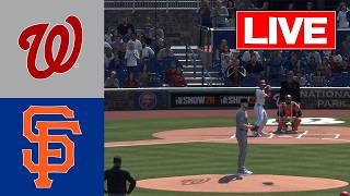 🔴LIVE 🔴Washington Nationals vs San Francisco Giants/ 19/04/26/envivo /MLB THE SHOW 26