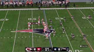 Madden 26 New England Patriots franchise game play 💯💯