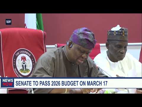 Senate To Pass 2026 Budget On March 17 