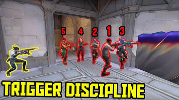 VALORANT But Only 200 IQ Trigger Discipline