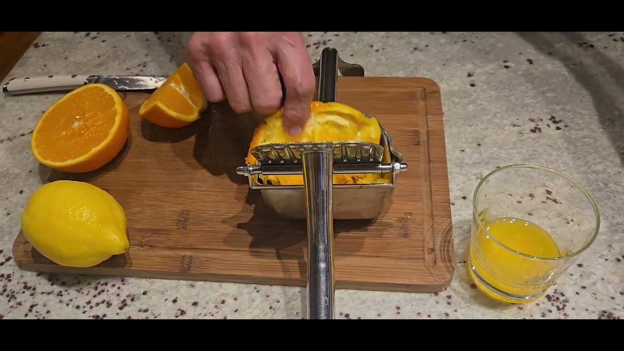 Heavy Duty Stainless Steel Citrus Juicer! Easier Way!