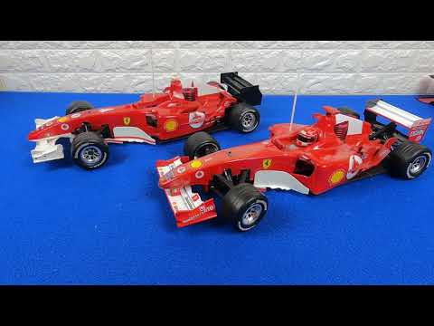 Ferrari RC De Agostini Kyosho F2004 F2005 Test Engine GX15 Scale 1/8 RC Car Cars F1 Body Gold 2004