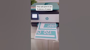 Printing Poster Size from PDF at Home
