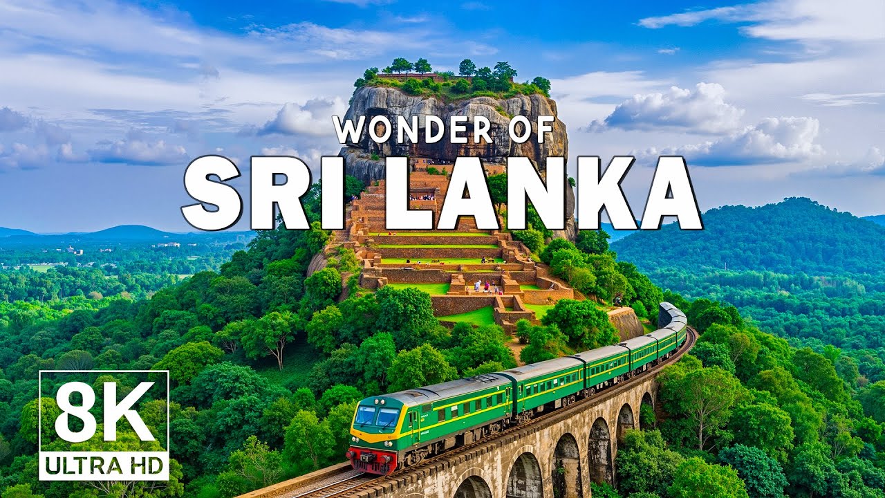 Wonders of Sri Lanka – Explore Tea Gardens, Ruins, and Tropical Beauty | Travel Video 4K