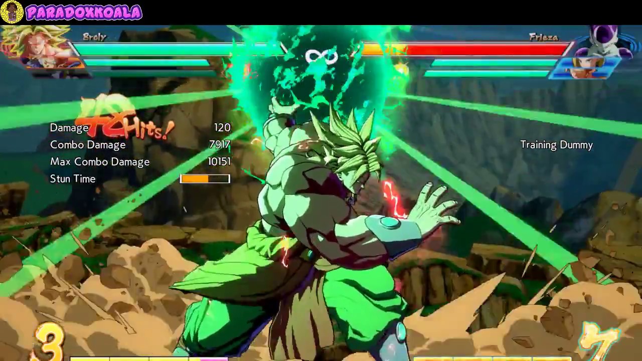 Dragonball Fighter Z: 100% Combo (Cell,Broly,Trunks)