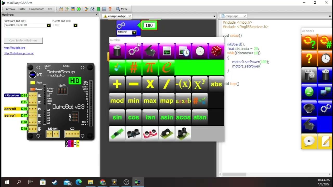 MINIBLOQ parte 3 - YouTube