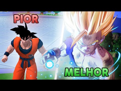 JOGANDO DO PIOR AO MELHOR JOGO DE DRAGON BALL 