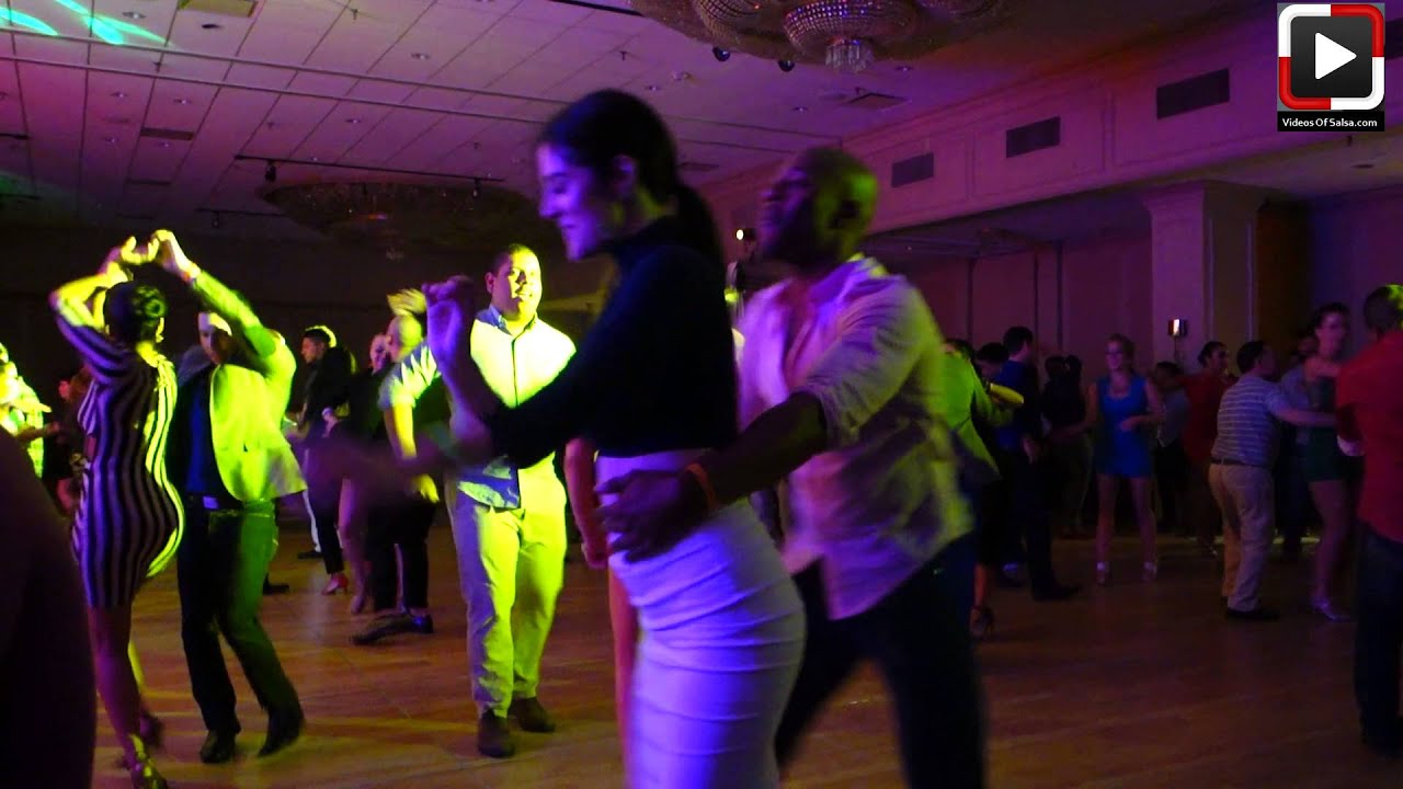 Damian Spencer social dance at Texas Salsa Congress 2016