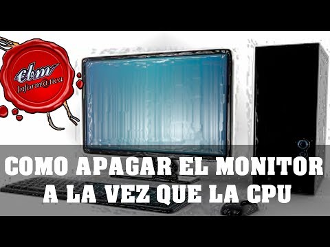 Video: Cómo Apagar El Monitor