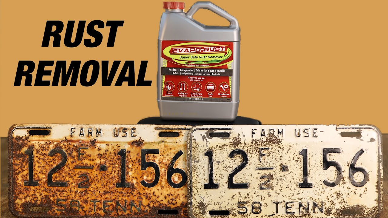 EVAPO-RUST  Rust Removal Done RIGHT 