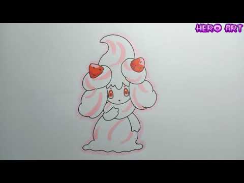 Alcremie Pokemon hệ tiên là một trong những Pokemon đáng yêu nhất và kịch tính nhất. Nếu bạn là fan hâm mộ của Alcremie Pokemon, hãy cùng tham gia và vẽ bức tranh chúng tôi với chủ đề Alcremie Pokemon hệ tiên. Hãy thử lực và thể hiện tài năng của bạn!