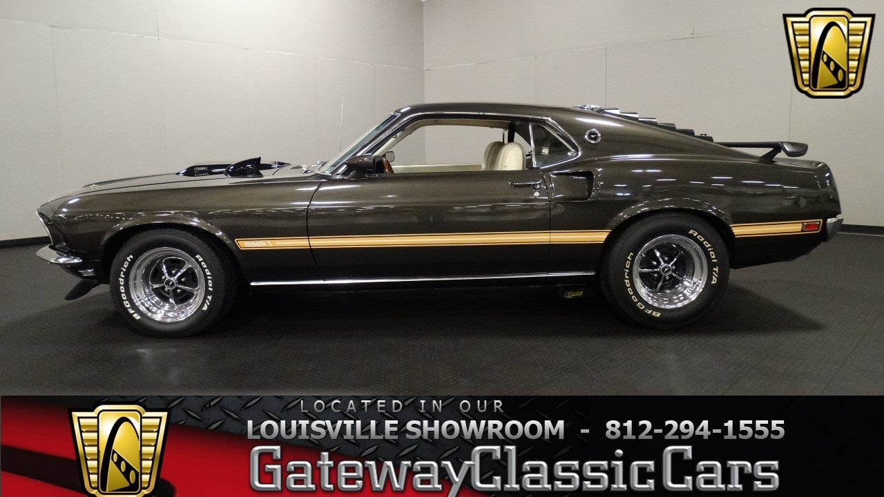 1969 Ford Mustang Mach I - Louisville Showroom - Stock # 1435 - YouTube