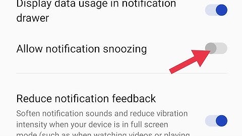 OnePlus Ace Racing sound setting, How to on Allow Notification snoozing in OnePlus Ace Racing