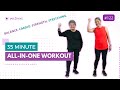 35 minute all in one workout at home for beginners  cardio strength