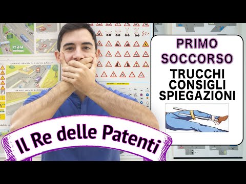 PRIMO SOCCORSO - IL RE DELLE PATENTI - PATENTE B - ESAME DI TEORIA