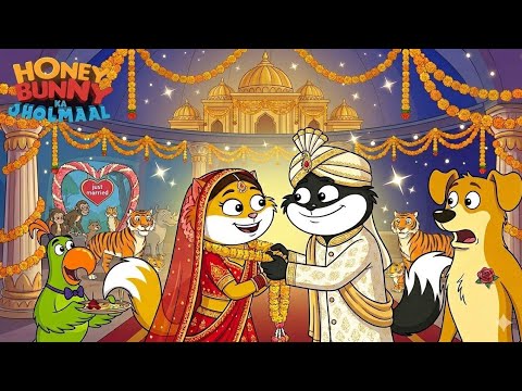 Hunny Bunny ने किया शादी | Hunny Bunny Jholmaal Cartoon For Kids | Moral Stories In Hindi | Kahani