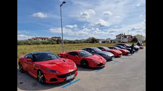 FERRARI AND MASERATI OWNERS’ CLUB ADRIATIC   Road Trip, Pula and surroundings, Croatia, 2022