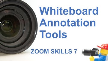 Zoom Skills 7 - Whiteboard Annotation Tools