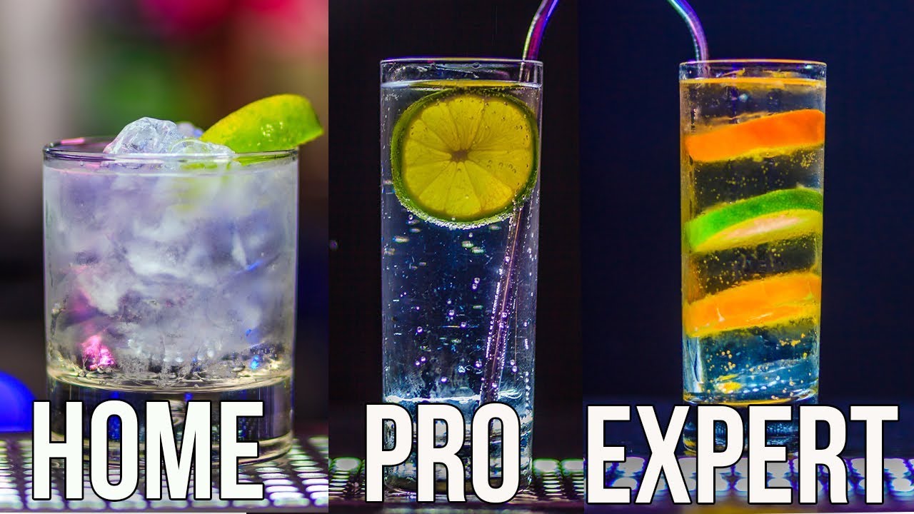 How to Make Gin Tonic Home  Pro  Expert