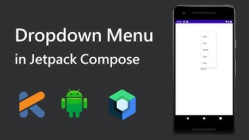 Dropdown Menu ( Spinner ) in Jetpack Compose | Vision Android