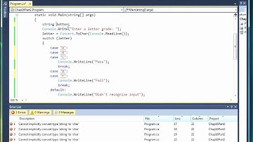 16 02 The switch statement   Part 2