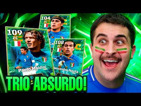 ABRI A NOVA BOX DO TRIO DE ZAGA INSANA DA ITÁLIA NO EFOOTBALL!!