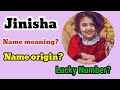 Jinisha name meaning in english   jinisha naam ka matlab  jinisha naam ka arth