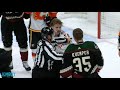 Darcy Kuemper drops Matthew Tkachuk in Flames and Coyotes fight, a breakdown