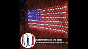 Fantastic LED American Flag Light