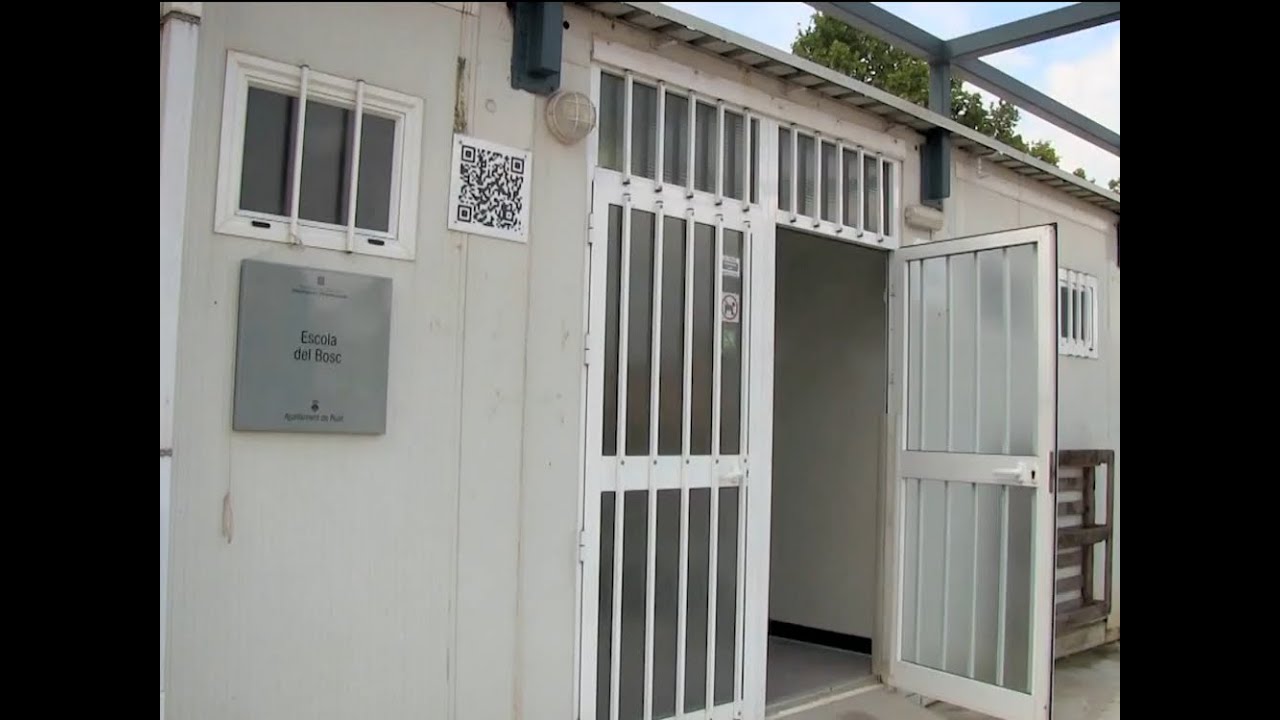 L'Escola del Bosc inicia el curs en barracons