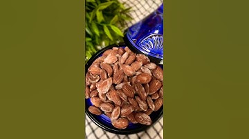 Salted Almonds Recipe | Assia’s Cuisine #almonds