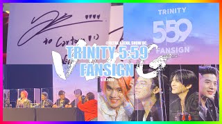 Vlog: TRINITY 5:59 FANSIGN EVENT งานจบแต่เราฟินไม่หยุด!!! //c.toonny🥰🌟
