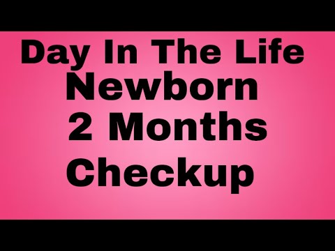 Newborn 2 Months Check Up: Day In The Life: Sylvia On The Go - YouTube