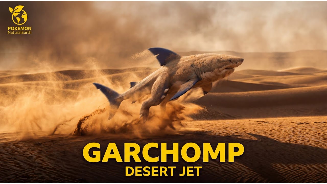 Real Life Pokémon – Garchomp|No Escape | Desert Jet || NatGeo  || Pokemon NaturalEarth