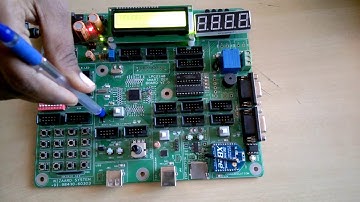 ARM7 - LPC 2148 - DEVLOPMENT KIT - BLINKING LED EXPERIMENT - WIZAARD