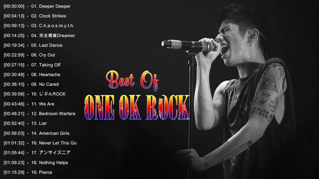 One Ok Rock メドレー作業用 Oneokrock ワンオク 高音質 おすすめ曲まとめ Youtube