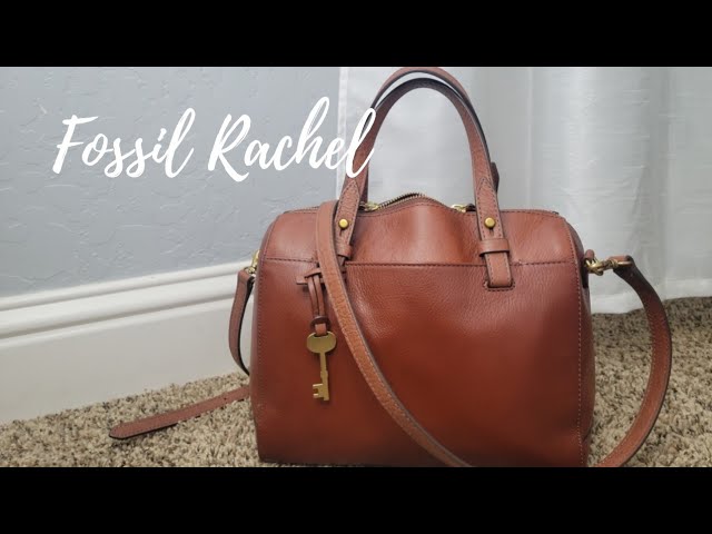 What's in my Bag (Fossil Sydney Satchel Camel) 