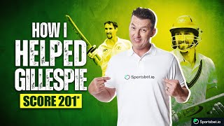 HOW I HELPED JASON GILLESPIE I BRETT LEE TV