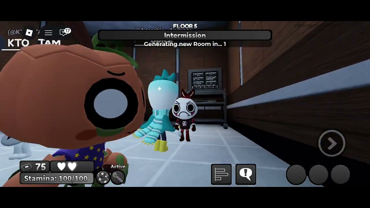 Playing as shrimpo and a bit of troll on dandy world 