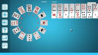 Grandfather's Clock Solitaire! •UNL• ~ GamePlay ~ OP&Game Start ~ W11 App ~ 1080ᶠᴴᴰ ~ 2025 ~ W11 screenshot 2