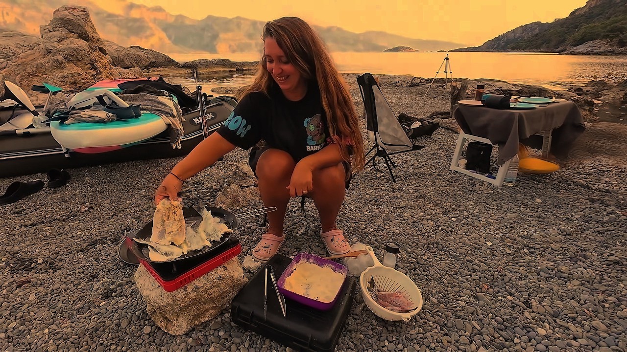 SU ALTINDA BÜYÜK SÜRPRİZ! 🎣 Kampın 2. Günü Av ve Ateş Başında Ziyafet