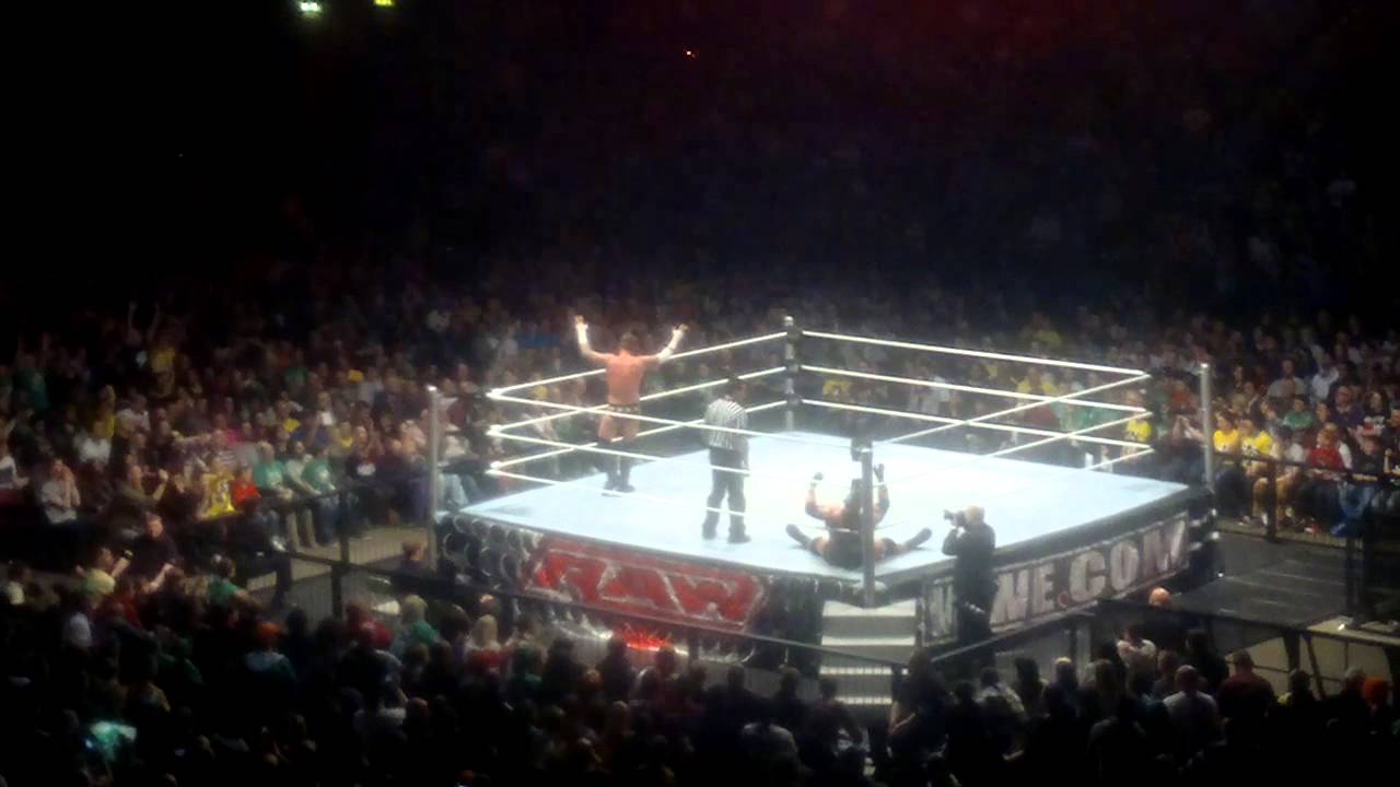 M.E.N Raw Live CM Punk & Ryback Highlights #4