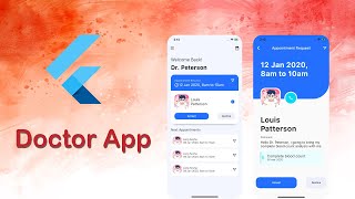 Flutter - Doctor App Design - Speed Code