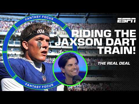 Why Jaxson Dart will KEEP IT UP in Week 5️⃣📈 Giants vs. Saints will BE BIG! | Fantasy Focus