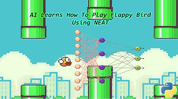 AI Learns HOW To Play FLAPPY BIRD Using NEAT - Python