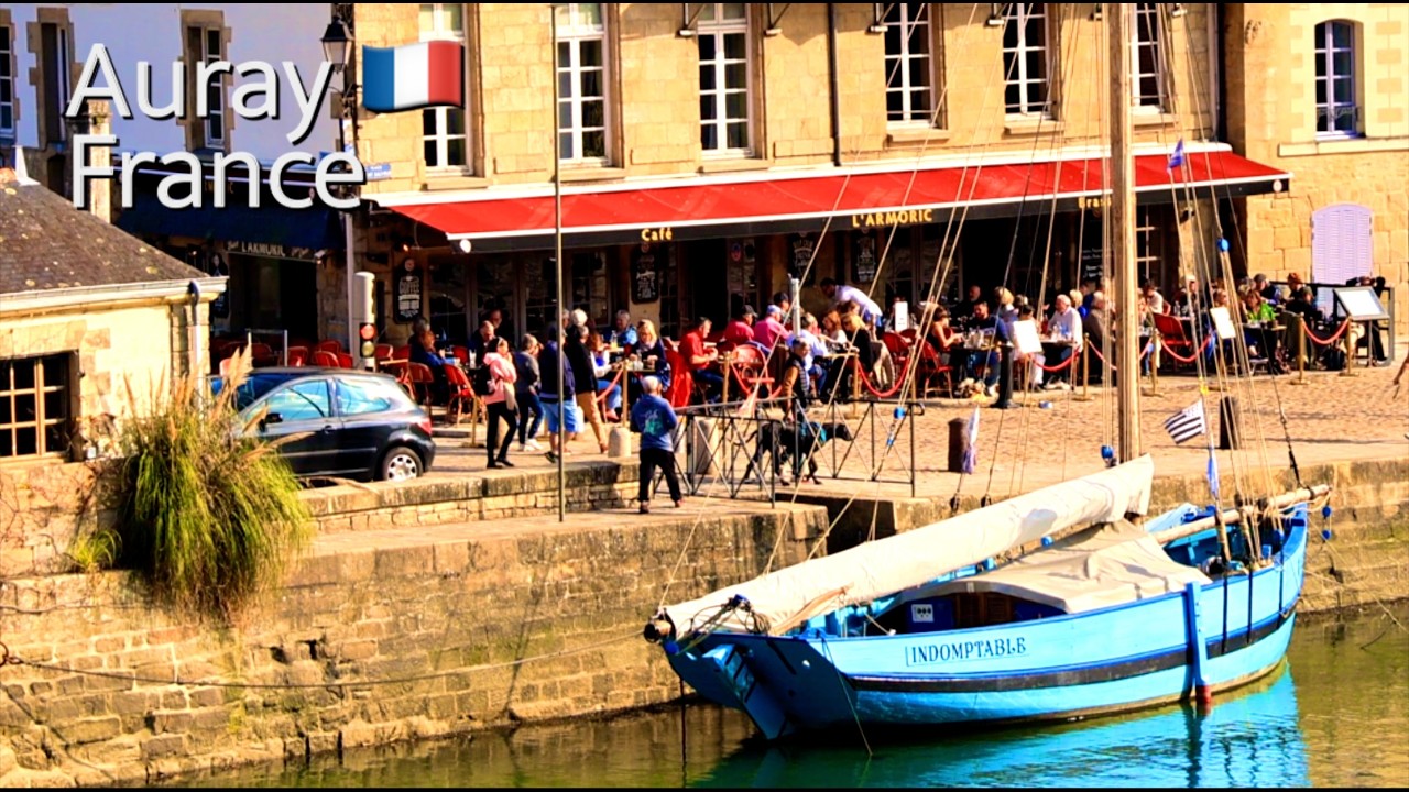 Discover the timeless charm of Auray, a hidden gem nestled in the heart of Brittany, France. 4K.