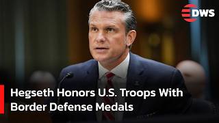 WATCH: Pete Hegseth Full Remarks | Pentagon Awards Border Defense Medals to U.S. Troops | AC15