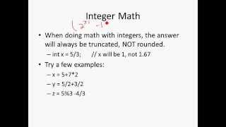 AP Computer Science Lesson 2 - Intro to Java