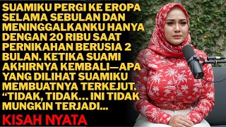 Download Lagu SUAMI MENINGGALKANKU LIBURAN DI EROPA DENGAN MEMBERIKU UANG 20RIBU , TAPI SAAT DIA PULANG... MP3